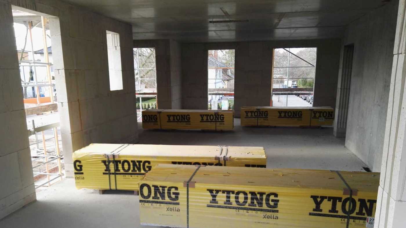 Massive Ytong-Trennwand 1 1